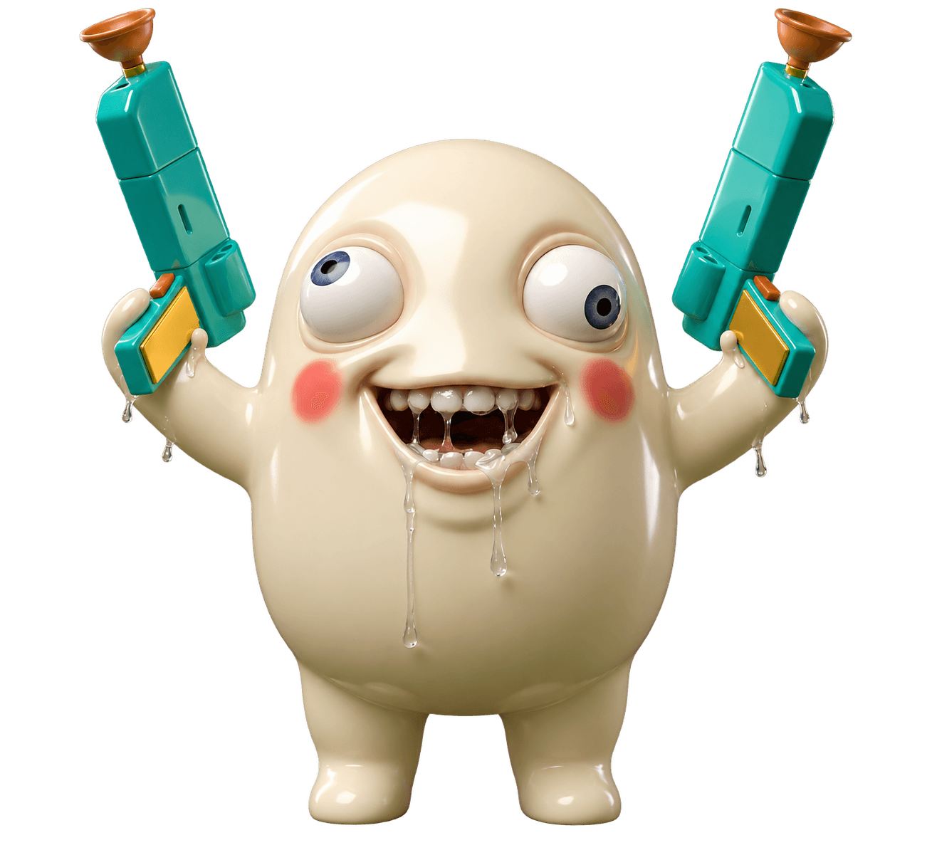 Derp holding water blasters